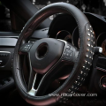 Rivet Personality Leather Universal Car Cover Steering Wheel